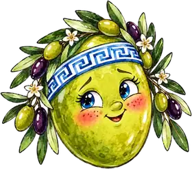 Elitsa Olive, an original Pauli Broccoli character