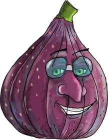 Karmous Fig, an original Pauli Broccoli character